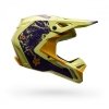 KASK MOTOCYKLOWY FOX V1 IMAGE PRINT PURPLE YELLOW XL